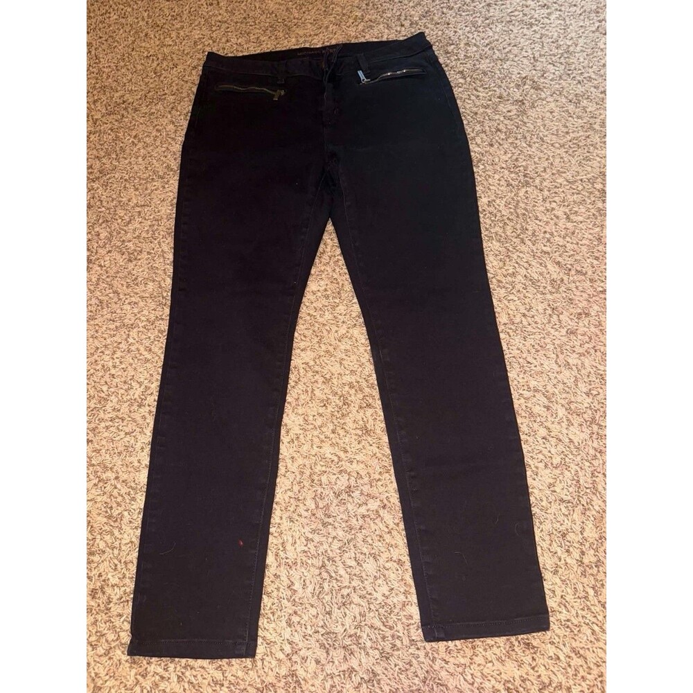 Michael Kors Dark Wash Skinny Jeans Women’s Size 10 Premium Dark Blue Denim 10P